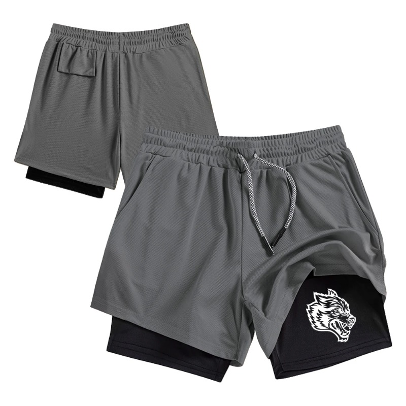 Мужские двухслойные шорты для  – обзор и цена Compression Shorts Athletes