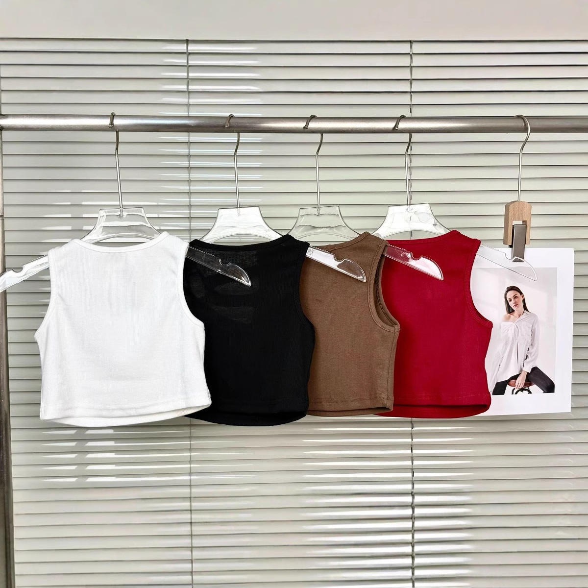 Детские укороченные топы без р – обзор и цена Tank Top Ribbed